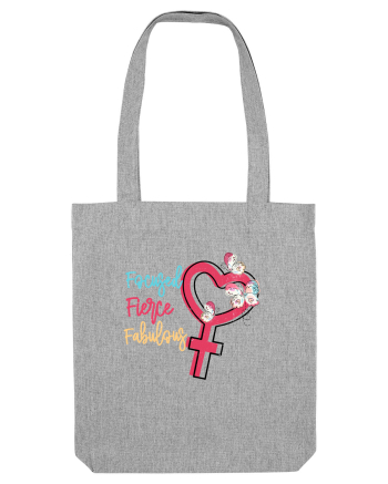 Focused Fierce Fabulous Heather Grey
