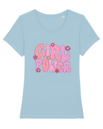 Girl Power Sky Blue