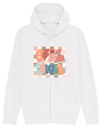 Girl Power Retro Style White
