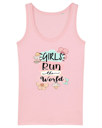 Girls Run the World Cotton Pink