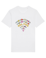 GRL PWR Tricou mânecă scurtă Unisex Rocker
