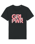 GRL PWR Tricou mânecă scurtă Unisex Rocker