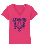 tigers club Tricou mânecă scurtă guler V Damă Evoker