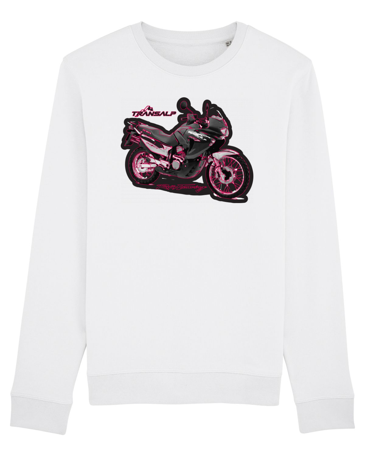 Bluză mânecă lungă Unisex Rise White