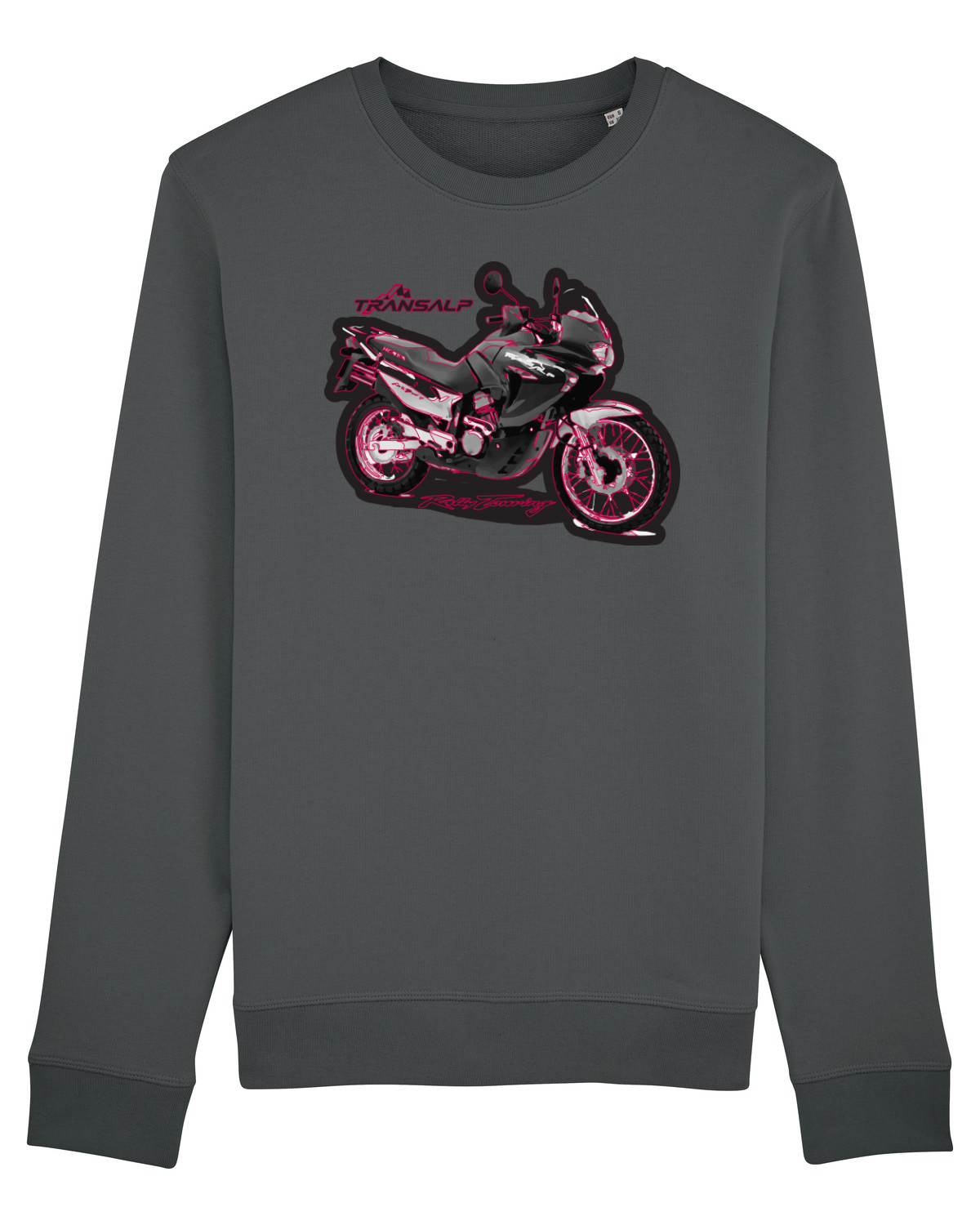 Bluză mânecă lungă Unisex Rise Anthracite