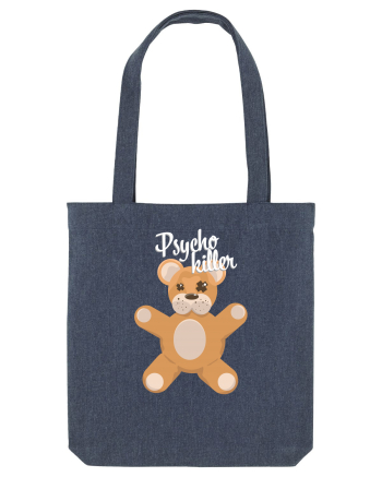 Psycho killer teddy bear Midnight Blue