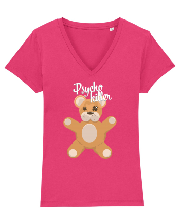 Psycho killer teddy bear Raspberry