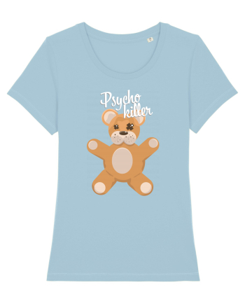 Psycho killer teddy bear Sky Blue