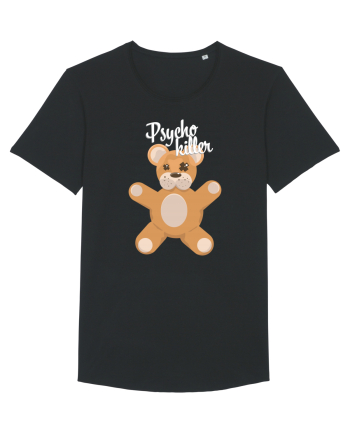 Psycho killer teddy bear Black