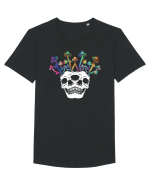 Shrooms Tricou mânecă scurtă guler larg Bărbat Skater