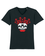 Shrooms Tricou mânecă scurtă guler V Bărbat Presenter