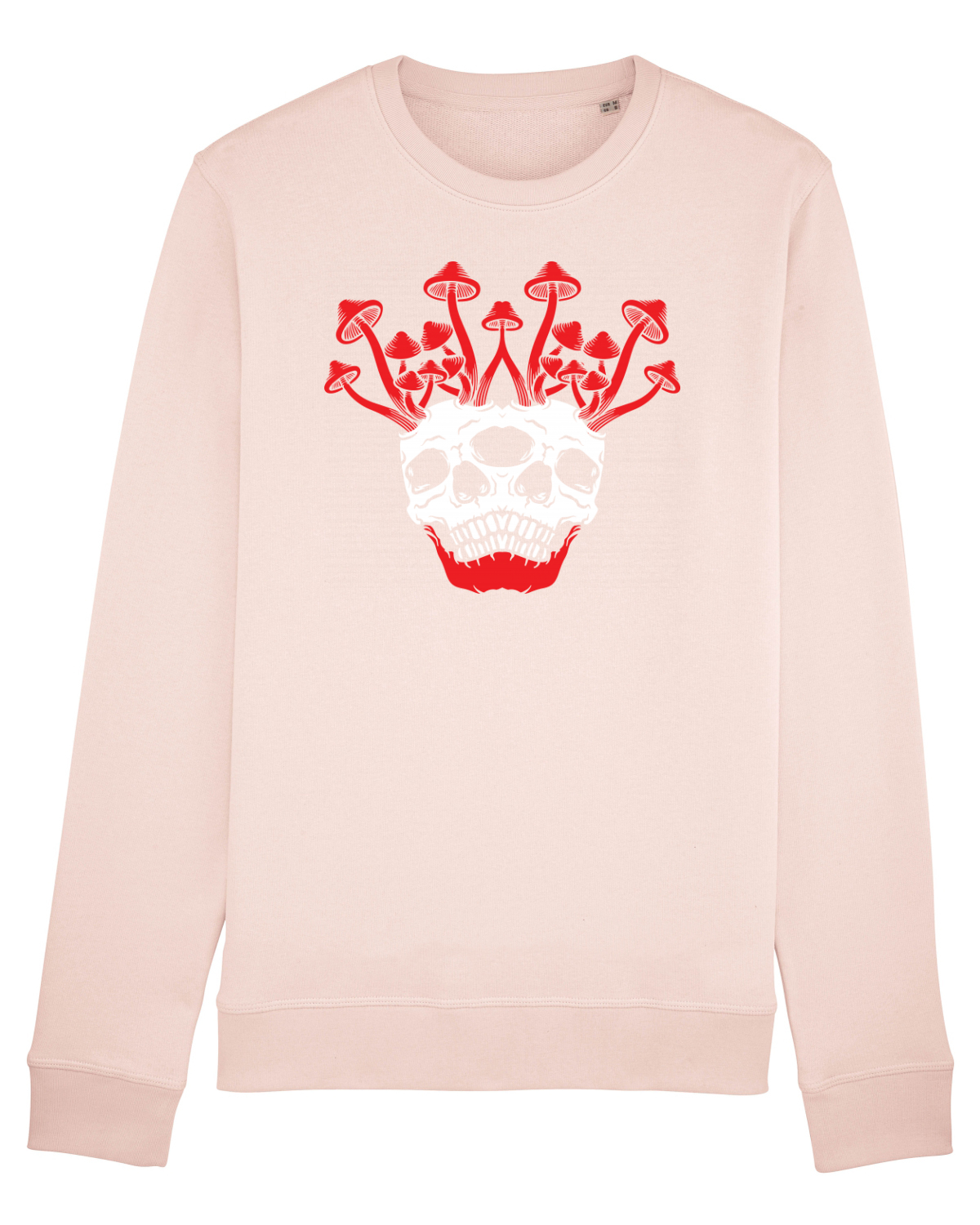 Bluză mânecă lungă Unisex Rise Candy Pink