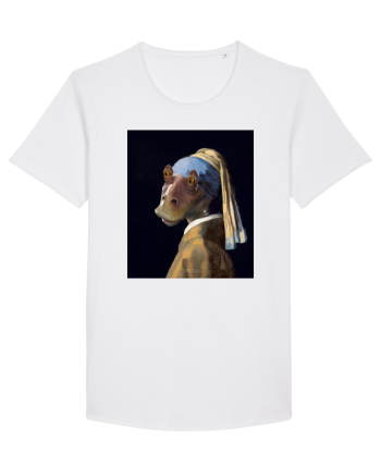 Vermeer - Jarl with a Pearl Earring White