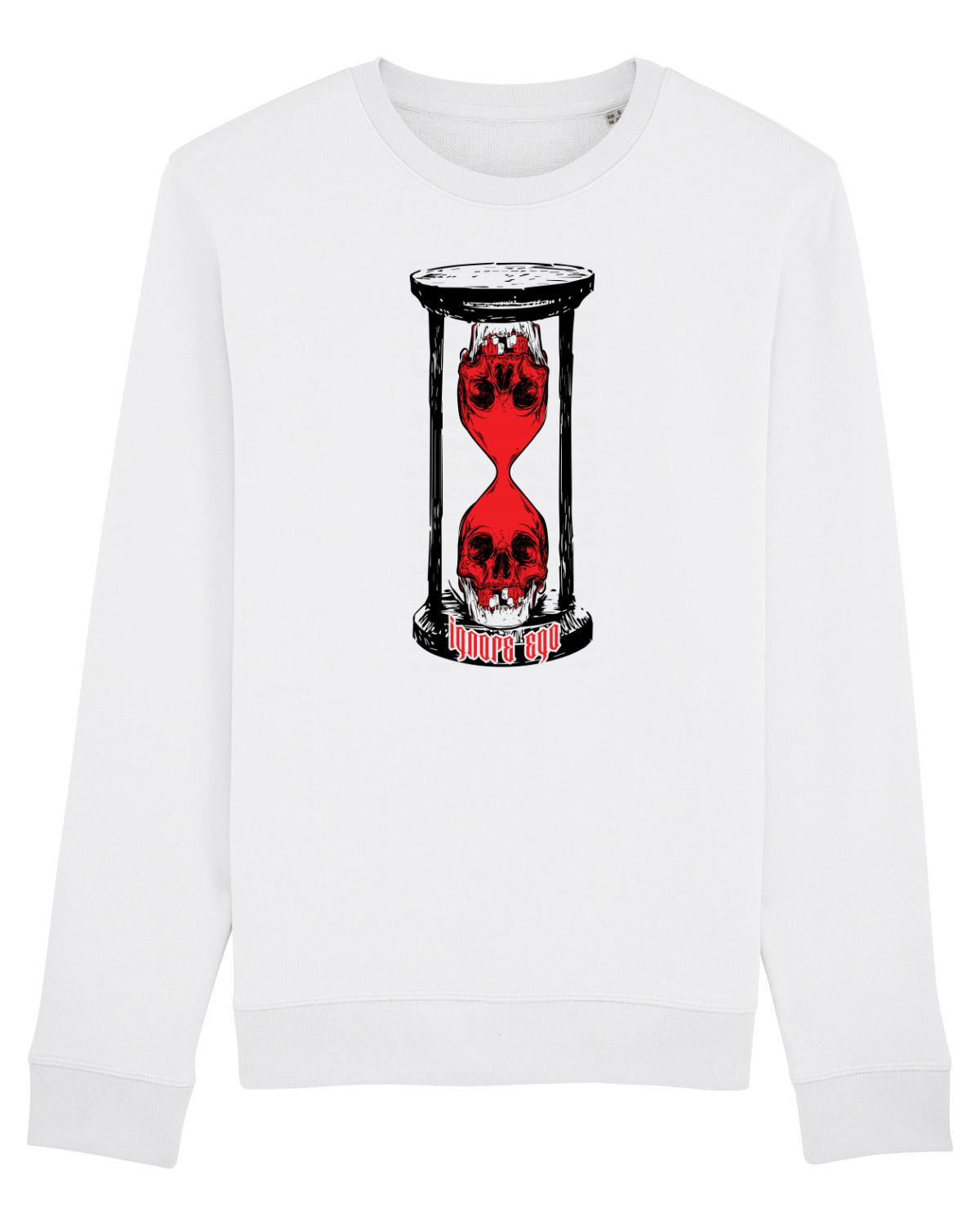 Bluză mânecă lungă Unisex Rise White