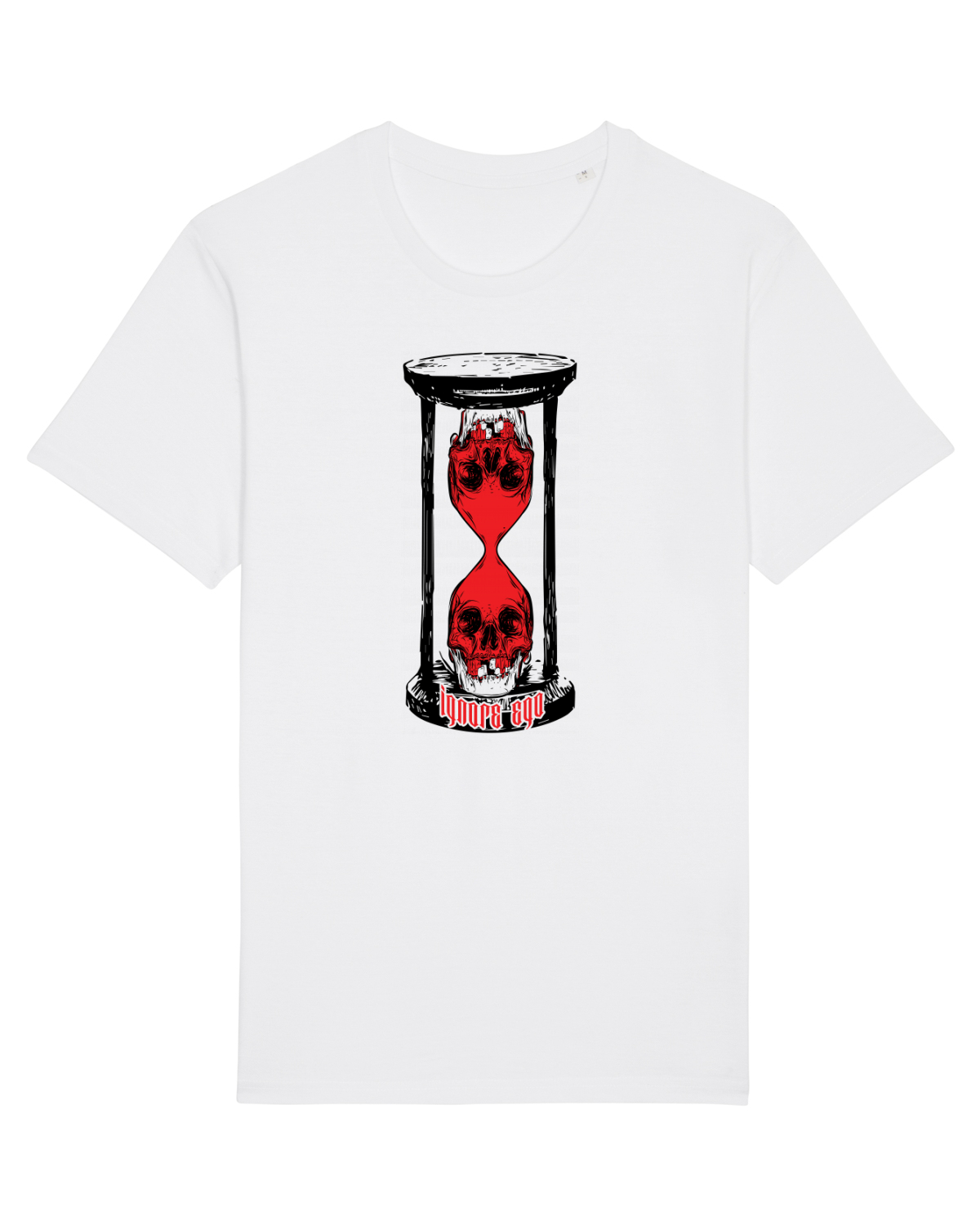 Tricou mânecă scurtă Unisex Rocker White