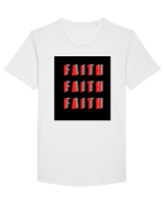 faith Tricou mânecă scurtă guler larg Bărbat Skater