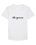 BoyMom Tricou mânecă scurtă guler larg Bărbat Skater