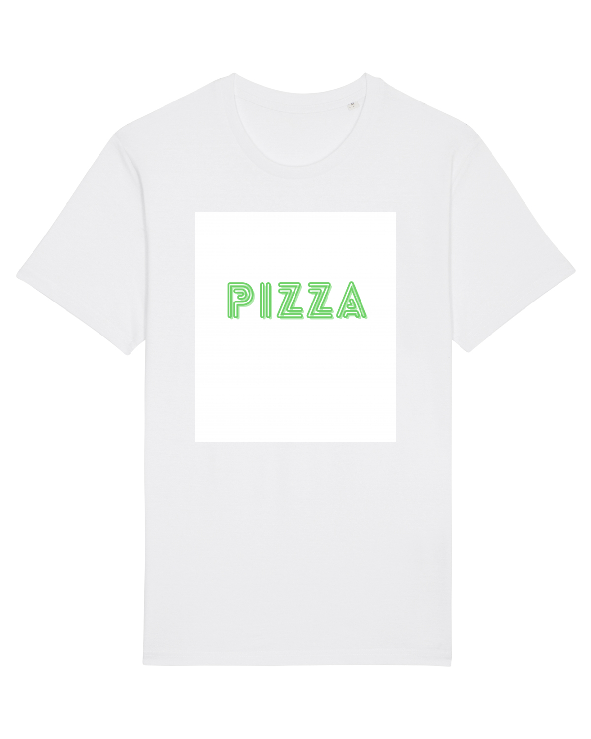 Tricou mânecă scurtă Unisex Rocker White