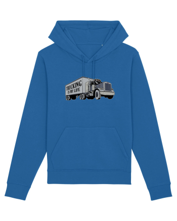 Trucking is my life Royal Blue