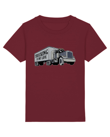 Trucking is my life Burgundy
