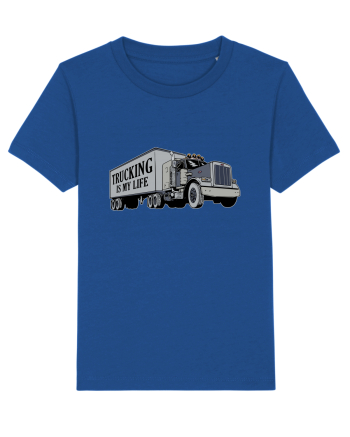 Trucking is my life Majorelle Blue
