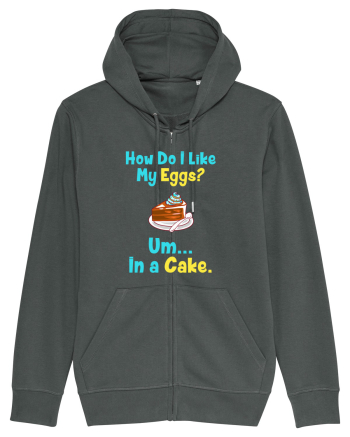 My eggs in a cake Anthracite
