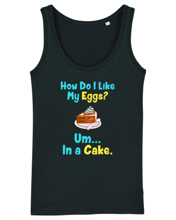 My eggs in a cake Black