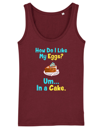 My eggs in a cake Burgundy