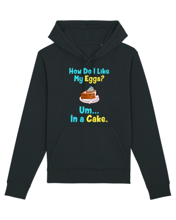 My eggs in a cake Black