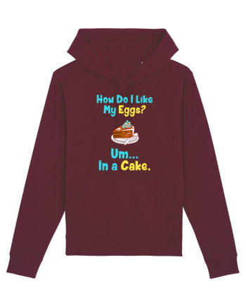 My eggs in a cake Burgundy