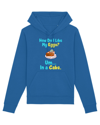 My eggs in a cake Royal Blue