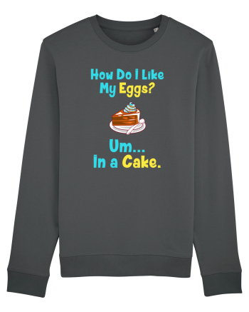 My eggs in a cake Anthracite