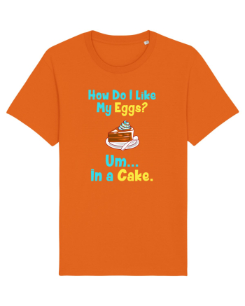 My eggs in a cake Bright Orange