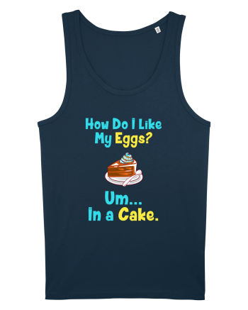My eggs in a cake Navy