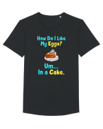 My eggs in a cake Tricou mânecă scurtă guler larg Bărbat Skater
