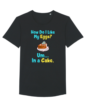 My eggs in a cake Black