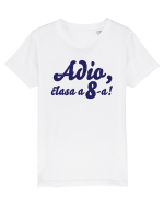 Adio, clasa a 8-a! Tricou de pus in rama. Tricou mânecă scurtă  Copii Mini Creator