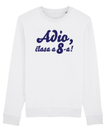 Adio, clasa a 8-a! Tricou de pus in rama. Bluză mânecă lungă Unisex Rise