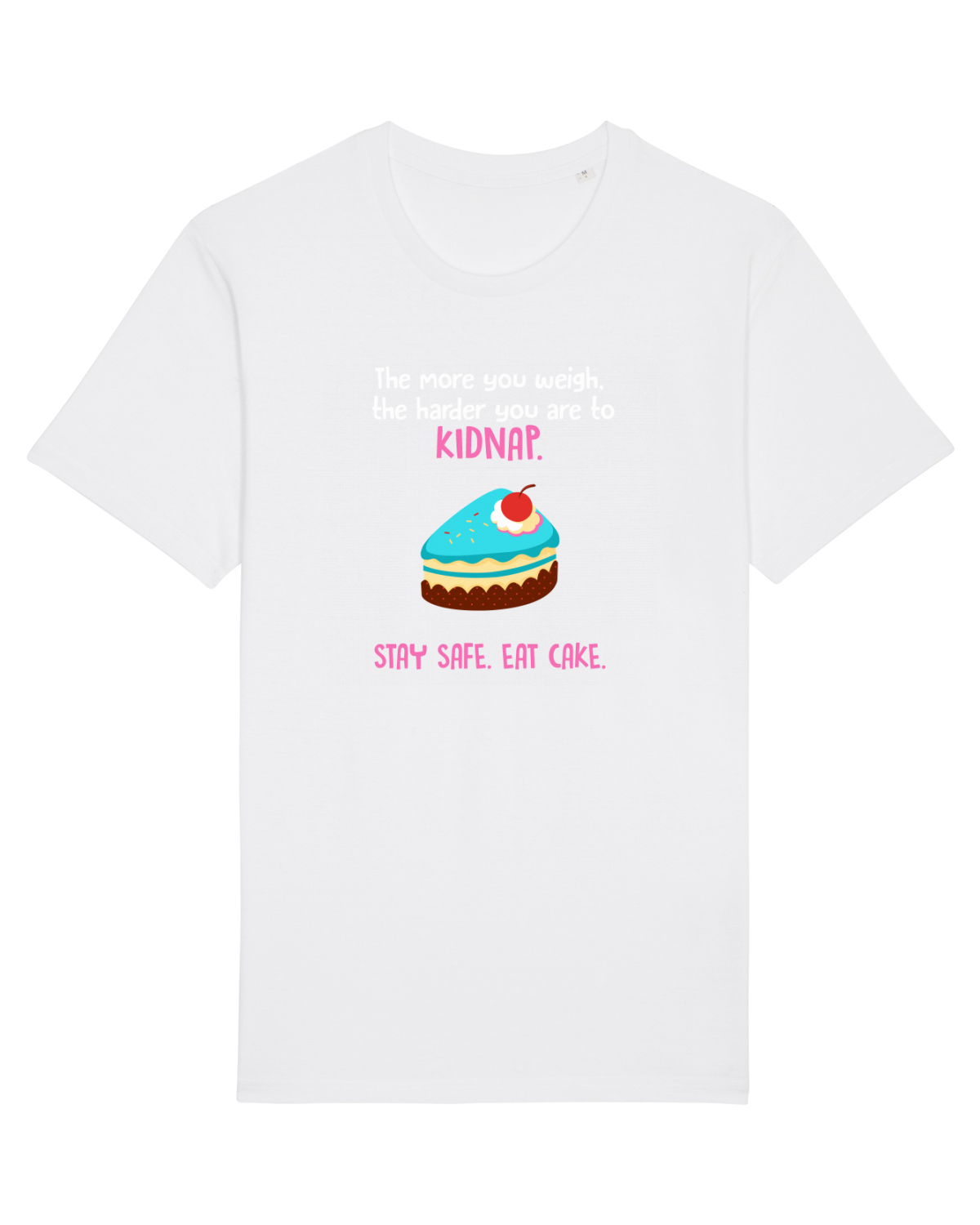 Tricou mânecă scurtă Unisex Rocker White