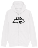 Adio, clasa a 12-a! Tricou de pus in rama. Hanorac cu fermoar Unisex Connector