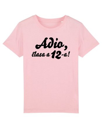 Adio, clasa a 12-a! Tricou de pus in rama. Cotton Pink
