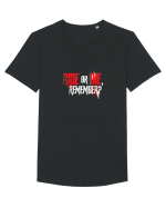 Ride or Die, remember? Tricou mânecă scurtă guler larg Bărbat Skater