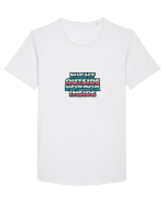 Ride or Die, remember? Tricou mânecă scurtă guler larg Bărbat Skater