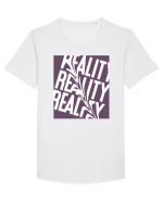 reality2 Tricou mânecă scurtă guler larg Bărbat Skater