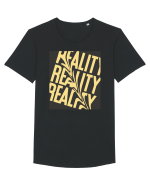 reality7 Tricou mânecă scurtă guler larg Bărbat Skater