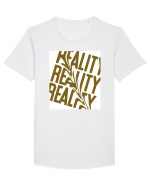 reality10 Tricou mânecă scurtă guler larg Bărbat Skater