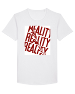 reality11 Tricou mânecă scurtă guler larg Bărbat Skater
