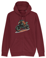 Streetfighter Fun  Hanorac cu fermoar Unisex Connector