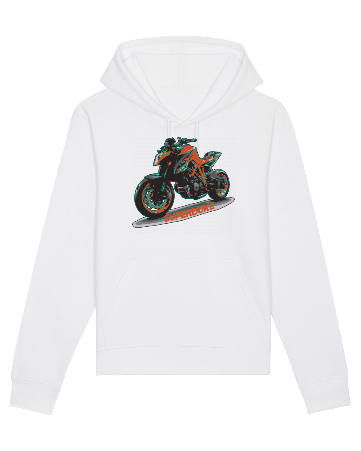 Hanorac Unisex Drummer White