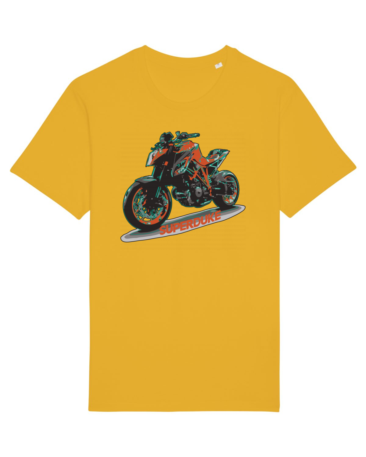 Tricou mânecă scurtă Unisex Rocker Spectra Yellow
